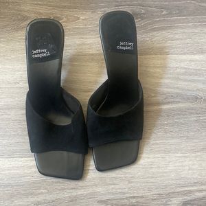 Jeffrey Campbell square toed heels